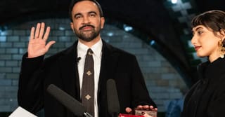 Zohran Mamdani Takes the Oath on a Quran in New York’s Hidden Subway Station