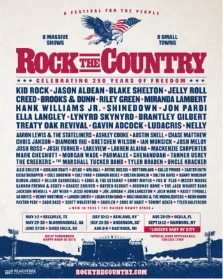 Artists Exit Rock the Country Festival Amid ‘MAGA Fest’ Backlash