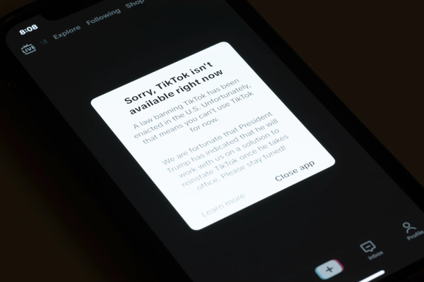 TikTok Goes Dark in the U.S. as Ban Takes Effect