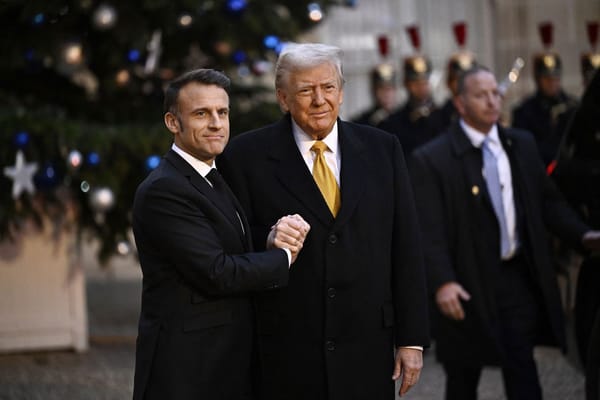 President-elect Donald Trump Meets with French President Macron in Paris
