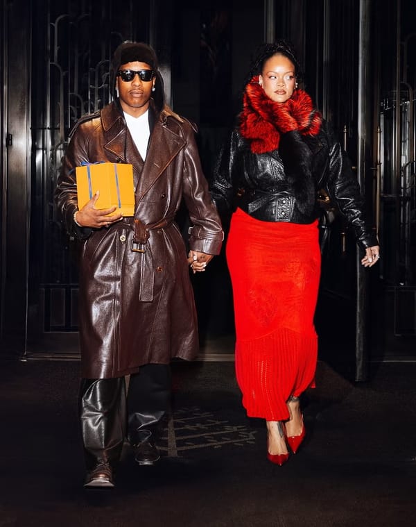 Rihanna Supports A$AP Rocky at SNL After‑Party in Chic Late‑Night Date Night Look