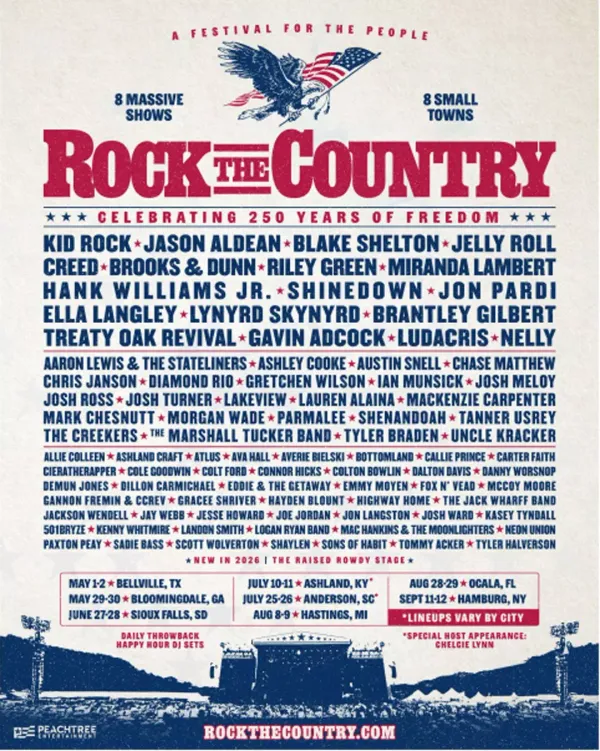 Artists Exit Rock the Country Festival Amid ‘MAGA Fest’ Backlash